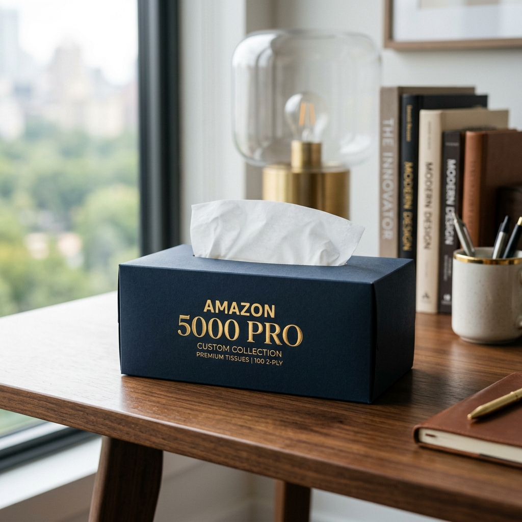 Custom Branded Tissue Box